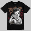 Jordan 12 “Fireside” DopeSkill T-Shirt Boss Up Graphic Streetwear - Black
