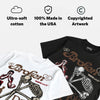 Fireside 12s DopeSkill T-Shirt Broken Bones Graphic