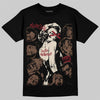 Jordan 12 “Fireside” DopeSkill T-Shirt Built Different Graphic Streetwear - Black