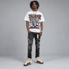 Fireside 12s DopeSkill Oversize Print T-Shirt Distorted Realms Graphic