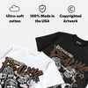 Fireside 12s DopeSkill Oversize Print T-Shirt Distorted Realms Graphic