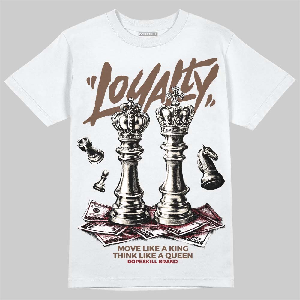 Jordan 12 “Fireside” DopeSkill T-Shirt Loyalty Graphic Streetwear - White