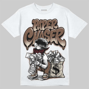 Jordan 12 “Fireside” DopeSkill T-Shirt Paper Chaser Boy Graphic Streetwear - White