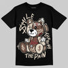 Jordan 12 “Fireside” DopeSkill T-Shirt Smile Through The Pain Graphic Streetwear - black