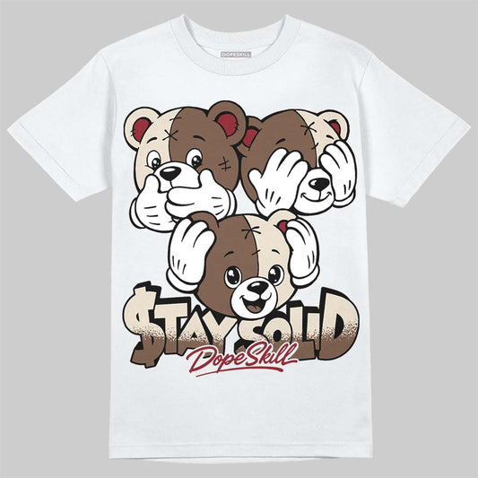 Jordan 12 “Fireside” DopeSkill T-Shirt Stay Solid Graphic Streetwear - White