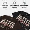 Fireside 3s DopeSkill T-Shirt Better Myself Graphic