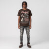 Fireside 3s DopeSkill T-Shirt Broken Bones Graphic
