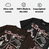 Fireside 3s DopeSkill T-Shirt Broken Bones Graphic