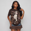Fireside 3s DopeSkill T-Shirt Built Different Graphic
