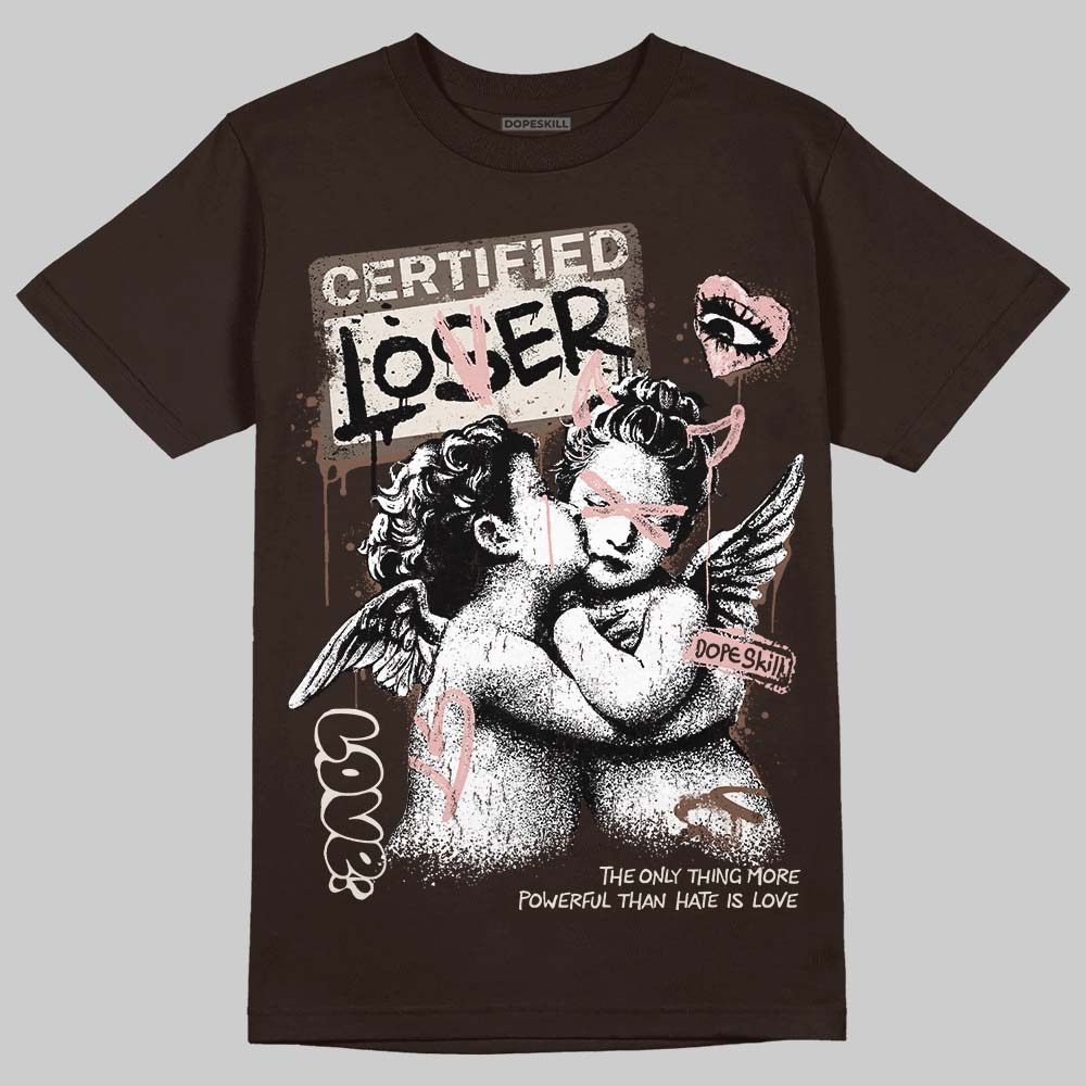 Fireside 3s
Jordan 3 "Fireside" DopeSkill T-Shirt Certified Lover Graphic Streetwear - Dark Chocolate