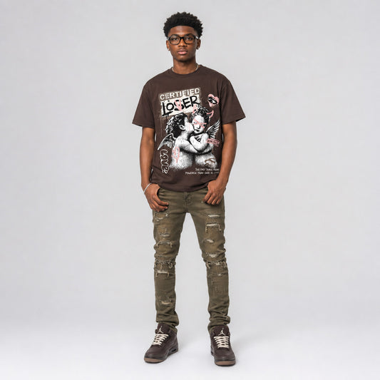 Fireside 3s DopeSkill T-Shirt Certified Lover Graphic