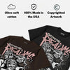 Fireside 3s DopeSkill T-Shirt Distorted Realms Graphic