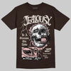 Jordan 3 "Fireside" DopeSkill T-Shirt Jealousy Graphic Streetwear - Dark Chocolate