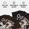 Fireside 3s DopeSkill T-Shirt Out Here Being Cute Graphic