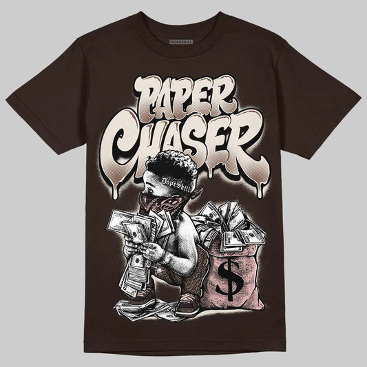 Jordan 3 "Fireside" DopeSkill T-Shirt Paper Chaser Boy Graphic Streetwear - Dark Chocolate