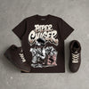 Fireside 3s DopeSkill T-Shirt Paper Chaser Boy Graphic