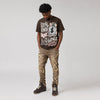 Fireside 3s DopeSkill T-Shirt Real Ones Move In Silence Graphic