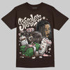 Jordan 3 "Fireside" DopeSkill T-Shirt Stressless Graphic Streetwear - Dark Chocolate