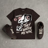 Fireside 3s DopeSkill T-Shirt They Watch Me Win Graphic