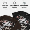 Fireside 3s DopeSkill T-Shirt They Watch Me Win Graphic