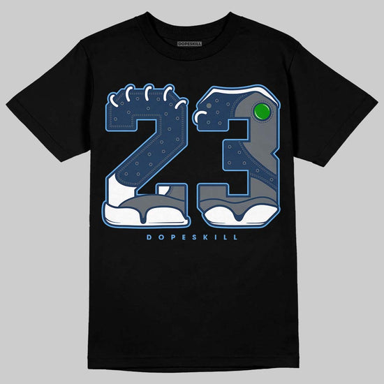 Jordan 13 Flint DopeSkill T-Shirt 23 with 13s Pattern Graphic Streetwear - Black