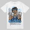 Jordan 13 Flint DopeSkill T-Shirt All Hustle No Luck Graphic Streetwear - White