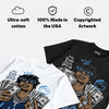 Flint 13s DopeSkill T-Shirt All Hustle No Luck Graphic