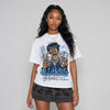 Flint 13s DopeSkill T-Shirt All Hustle No Luck Graphic