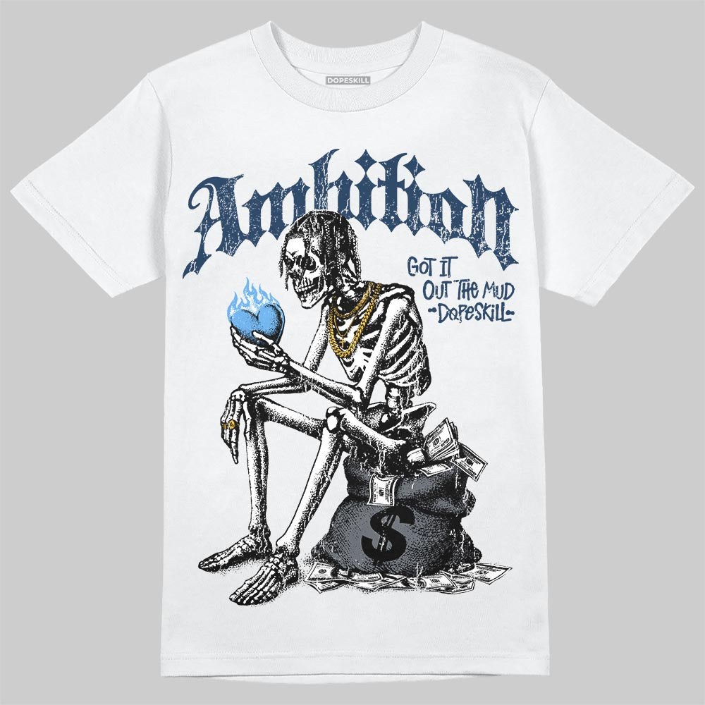 Jordan 13 Flint DopeSkill T-Shirt Ambition Graphic Streetwear - White