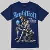 Jordan 13 Flint DopeSkill T-Shirt Ambition Graphic Streetwear - Navy