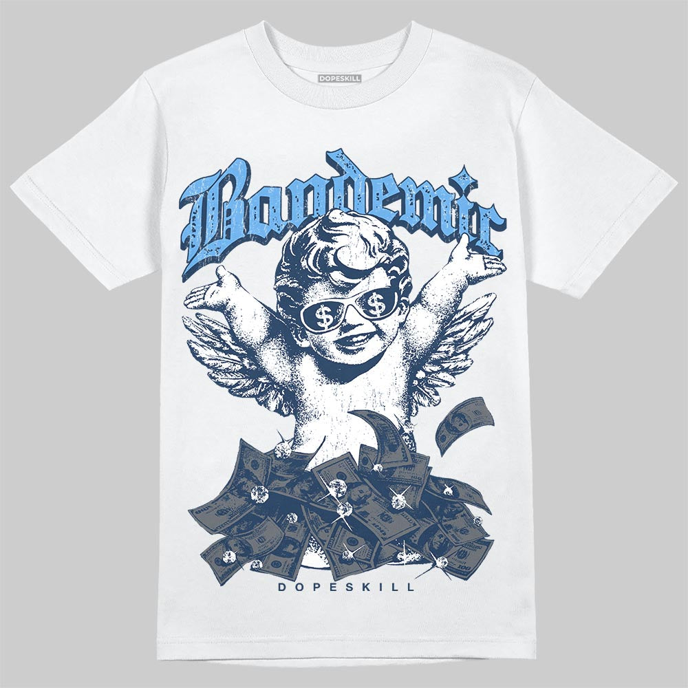 Jordan 13 Flint DopeSkill T-Shirt Bandemic Graphic Streetwear - White