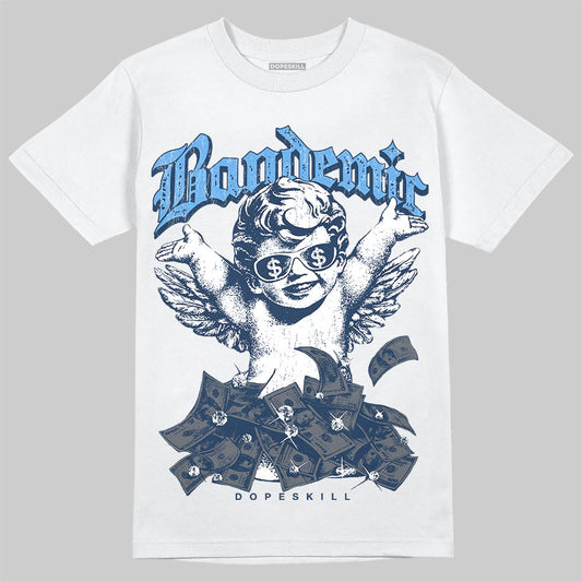 Jordan 13 Flint DopeSkill T-Shirt Bandemic Graphic Streetwear - White