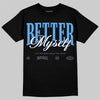 Jordan 13 Flint DopeSkill T-Shirt Better Myself Graphic Streetwear - Black