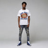 Flint 13s DopeSkill T-Shirt Born Broke Die Rich Graphic