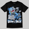 Jordan 13 Flint DopeSkill T-Shirt Born To Be Rich Graphic Streetwear - Black