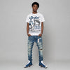 Flint 13s DopeSkill T-Shirt Broken Bones Graphic