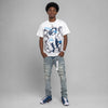 Flint 13s DopeSkill T-Shirt Built Different Graphic