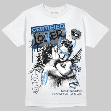 Jordan 13 Flint DopeSkill T-Shirt Certified Lover Graphic Streetwear - White