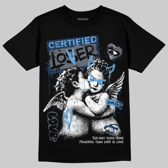 Jordan 13 Flint DopeSkill T-Shirt Certified Lover Graphic Streetwear - Black