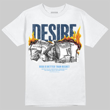 Jordan 13 Flint DopeSkill T-Shirt Desire Graphic Streetwear - White