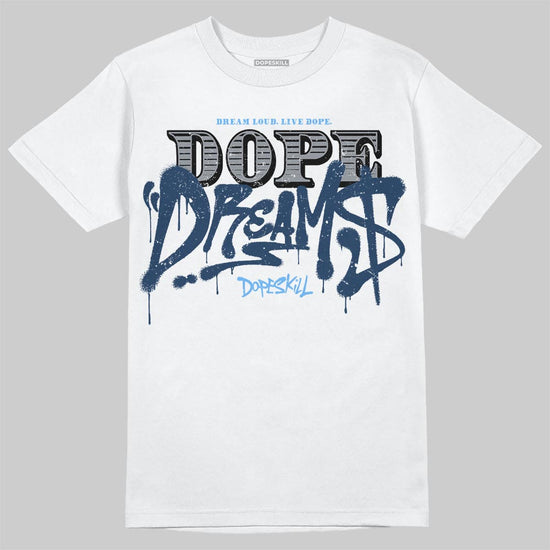 Jordan 13 Flint DopeSkill T-Shirt Dope Dreams Graphic Streetwear - White