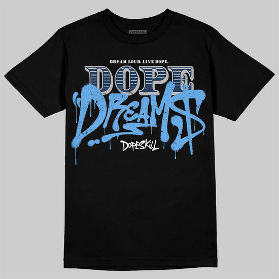 Jordan 13 Flint DopeSkill T-Shirt Dope Dreams Graphic Streetwear - Black