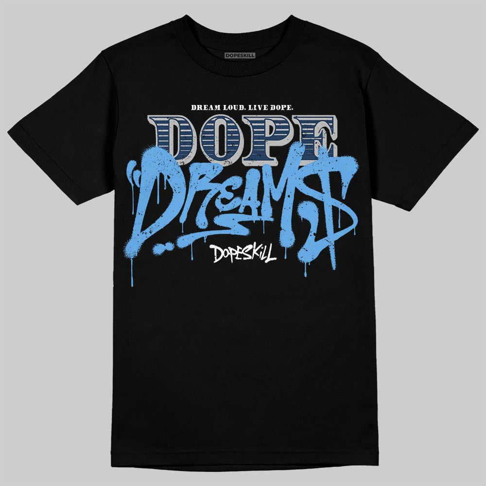Jordan 13 Flint DopeSkill T-Shirt Dope Dreams Graphic Streetwear - Black