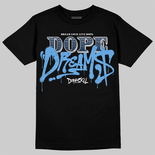 Jordan 13 Flint DopeSkill T-Shirt Dope Dreams Graphic Streetwear - Black