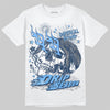 Jordan 13 Flint DopeSkill T-Shirt Drip Season Graphic Streetwear - White