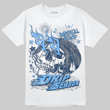 Jordan 13 Flint DopeSkill T-Shirt Drip Season Graphic Streetwear - White