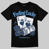 Jordan 13 Flint DopeSkill T-Shirt Feeling Lucky Graphic Streetwear - Black