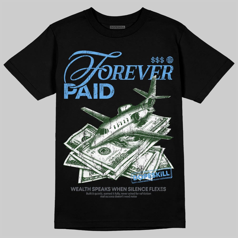 Jordan 13 Flint DopeSkill T-Shirt Forever Paid Graphic Streetwear - Black