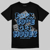 Jordan 13 Flint DopeSkill T-Shirt Fuck Love Get Money Graphic Streetwear - Black