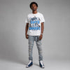 Flint 13s DopeSkill T-Shirt F#ck Love Get Money Graphic